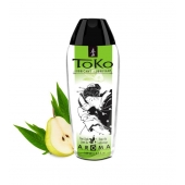 Интимный гель TOKO Pear   Exotic Green Tea с ароматом груши и зеленого чая - 165 мл. - Shunga - купить с доставкой в Волжском