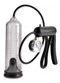 Вакуумная мужская помпа с датчиком давления Pro-Gauge Power Pump - Pipedream - в Волжском купить с доставкой