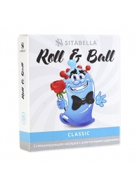 стимулирующий презерватив-насадка Roll   Ball Classic - Sitabella - купить с доставкой в Волжском