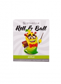 Стимулирующий презерватив-насадка Roll   Ball Apple - Sitabella - купить с доставкой в Волжском