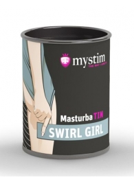 Компактный мастурбатор MasturbaTIN Swirl Girl - MyStim - в Волжском купить с доставкой