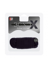 Черная веревка для связывания BONDX LOVE ROPE - 10 м. - Dream Toys - купить с доставкой в Волжском