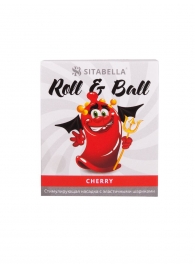 Стимулирующий презерватив-насадка Roll   Ball Cherry - Sitabella - купить с доставкой в Волжском