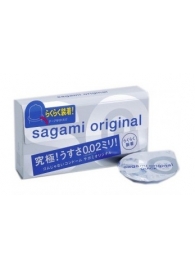 Ультратонкие презервативы Sagami Original QUICK - 6 шт. - Sagami - купить с доставкой в Волжском