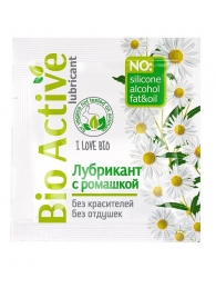 Пробник лубриканта на водной основе Bio Active - 3 гр. - Биоритм - купить с доставкой в Волжском