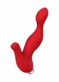 Красный силиконовый вибростимулятор простаты Proman - 12,5 см. - ToyFa - в Волжском купить с доставкой