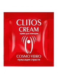 Пробник возбуждающего крема для женщин Clitos Cream - 1,5 гр. - Биоритм - купить с доставкой в Волжском