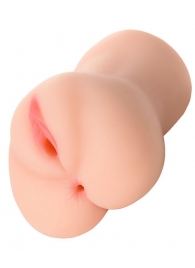 Телесный мастурбатор Hot 25 years old - вагина и анус - ToyFa - в Волжском купить с доставкой