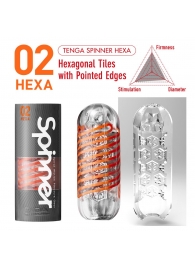 Мастурбатор SPINNER Hexa - Tenga - в Волжском купить с доставкой
