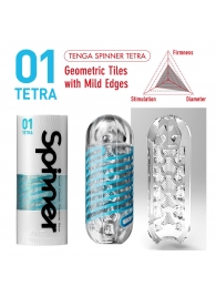 Мастурбатор SPINNER Tetra - Tenga - в Волжском купить с доставкой