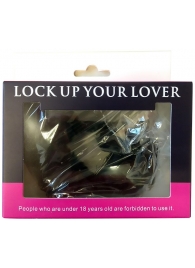 Черные меховые наручники Love с ключиками - Baile - купить с доставкой в Волжском