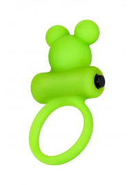 Зеленое виброкольцо на пенис A-Toys - A-toys - в Волжском купить с доставкой