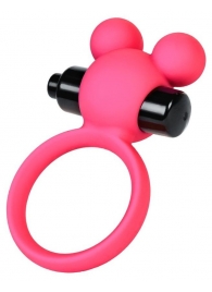 Розовое виброкольцо на пенис A-Toys - A-toys - в Волжском купить с доставкой