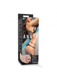 Телесный мастурбатор-ротик Angie - Blush Novelties - в Волжском купить с доставкой