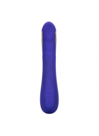 Фиолетовый вибратор с электростимуляцией Intimate E-Stimulator Petite Wand - 18,5 см. - California Exotic Novelties - купить с доставкой в Волжском