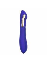 Фиолетовый вибратор с электростимуляцией Intimate E-Stimulator Petite Wand - 18,5 см. - California Exotic Novelties - купить с доставкой в Волжском