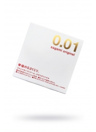Супертонкий презерватив Sagami Original 0.01 - 1 шт. - Sagami - купить с доставкой в Волжском