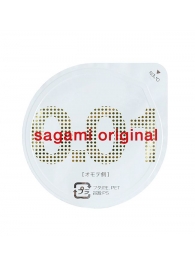 Супертонкий презерватив Sagami Original 0.01 - 1 шт. - Sagami - купить с доставкой в Волжском