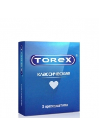 Гладкие презервативы Torex  Классические  - 3 шт. - Torex - купить с доставкой в Волжском