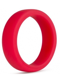 Красное эрекционное кольцо Silicone Go Pro Cock Ring - Blush Novelties - в Волжском купить с доставкой