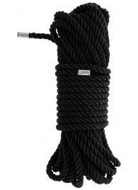 Черная веревка для бондажа BONDAGE ROPE - 10 м. - Dream Toys - купить с доставкой в Волжском