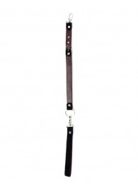 Бордовый поводок для ошейника Ladys Arsenal - БДСМ Арсенал - купить с доставкой в Волжском