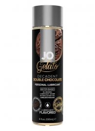 Лубрикант с ароматом шоколада JO GELATO DECADENT DOUBLE CHOCOLATE - 120 мл. - System JO - купить с доставкой в Волжском