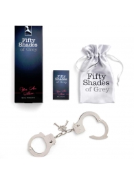 Металлические наручники Metal Handcuffs - Fifty Shades of Grey - купить с доставкой в Волжском