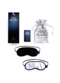 Набор из двух масок на глаза Soft Blindfold Twin Pack - Fifty Shades of Grey - купить с доставкой в Волжском