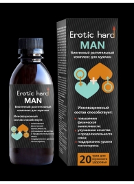 Мужской биогенный концентрат для усиления эрекции Erotic hard Man - 250 мл. - Erotic Hard - купить с доставкой в Волжском