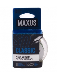 Классические презервативы в пластиковом кейсе MAXUS Classic - 3 шт. - Maxus - купить с доставкой в Волжском