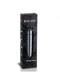 Рельефный фаллос для интенсивного электросекса Groovey George - 20 см. - MyStim - купить с доставкой в Волжском