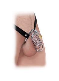 Кольцо верности Extreme Chastity Belt с фиксацией головки - Pipedream - купить с доставкой в Волжском