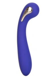 Фиолетовый вибромассажер с электростимуляцией Intimate Estim Petite G Wand - 19 см. - California Exotic Novelties - купить с доставкой в Волжском