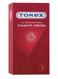 Презервативы Torex  Сладкая любовь  с ароматом клубники - 12 шт. - Torex - купить с доставкой в Волжском