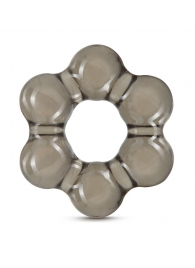 Дымчатое эрекционное кольцо Stay Hard Thick Bead Cock Ring - Blush Novelties - в Волжском купить с доставкой