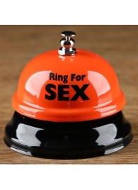 Настольный звонок RING FOR SEX - Сима-Ленд - купить с доставкой в Волжском