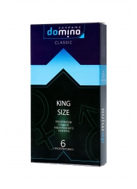 Презервативы увеличенного размера DOMINO Classic King size - 6 шт. - Domino - купить с доставкой в Волжском