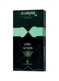 Презервативы с пролонгирующим эффектом DOMINO Classic Long action - 6 шт. - Domino - купить с доставкой в Волжском