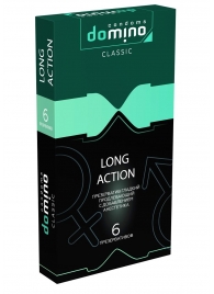 Презервативы с пролонгирующим эффектом DOMINO Classic Long action - 6 шт. - Domino - купить с доставкой в Волжском