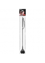 Черный стек с наконечником-сердечком - 54 см. - Notabu - купить с доставкой в Волжском