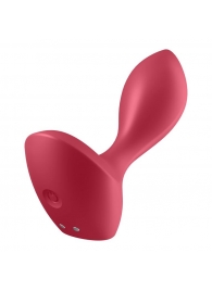 Красный вибромассажёр простаты Satisfyer Backdoor Lover - 14 см. - Satisfyer - в Волжском купить с доставкой