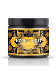 Пудра для тела Honey Dust Body Powder с ароматом кокоса и ананаса - 170 гр. - Kama Sutra - купить с доставкой в Волжском