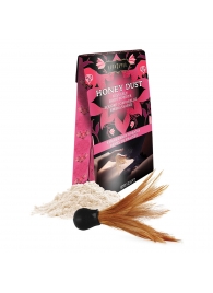 Пудра для тела Honey Dust Body Powder с ароматом клубники - 28 гр. - Kama Sutra - купить с доставкой в Волжском