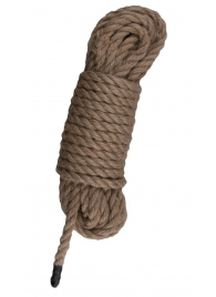 Пеньковая веревка для связывания Hemp Rope - 5 м. - Easy toys - купить с доставкой в Волжском