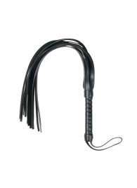 Черный флоггер Flogger Whip - 46 см. - Easy toys - купить с доставкой в Волжском