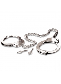 Металлические наручники Metal Leg Cuffs - Pipedream - купить с доставкой в Волжском