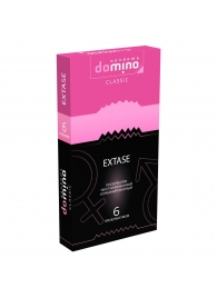 Презервативы с точками и рёбрышками DOMINO Classic Extase - 6 шт. - Domino - купить с доставкой в Волжском