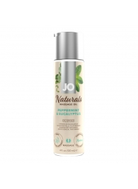 Массажное масло с ароматом перечной мяты и эвкалипта JO Naturals Peppermint   Eucalyptus - 120 мл. - System JO - купить с доставкой в Волжском