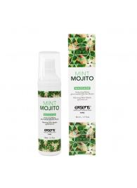 Разогревающее массажное масло с ароматом мохито Gourmet Mint Mojito - 50 мл. - Exsens - купить с доставкой в Волжском